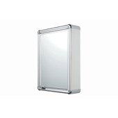 Armário Espelheira Para Banheiro Astra 35x45 Perfil Alumínio
