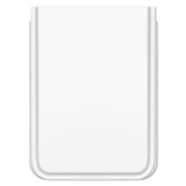 Assento Square  Termofixo Convencional Branco - Tupan