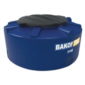 Caixa DÀgua Tanque PVC Bakof C/tampa  Clic 310L