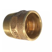 Conector Rosca Macho 604 22X3/4" Bronze Eluma