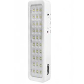 Luminária Emergência Pratic TLE 06 30 LEDS Bivolt Taschibra