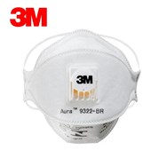 Máscara de Proteção Aura 9322 c/ Válvula Filtro PFF2 3M