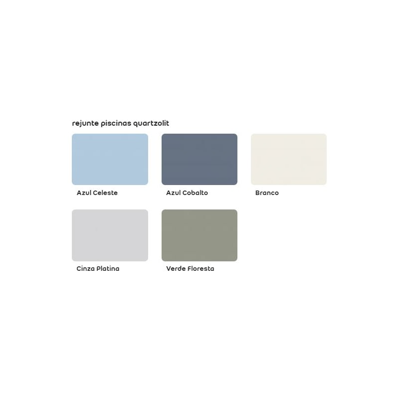 Rejunte Quartzolit para PISCINA 5KG-CINZA PLATINA - Clube da Casa