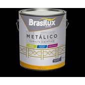 Tinta Esmalte Extra Rápido 3,6 L Cinza Grafite Brasilux 