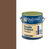 Tinta Esmalte Standard 900ML Marrom Escuro Qualyvinil