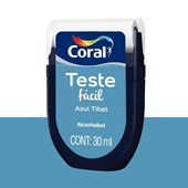 Tinta Teste Fácil 30ml Azul Tibet (Azul Claro) - Coral
