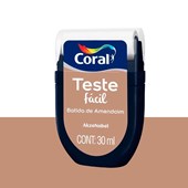 Produto Tinta Teste Fácil 30ml Batida de Amendoim (Marrom) - Coral