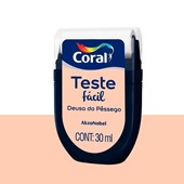 Tinta Teste Fácil 30ml Deusa Do Pêssego (Rosa Claro) - Coral