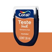 Tinta Teste Fácil 30ml Extremo Sul (Laranja) - Coral
