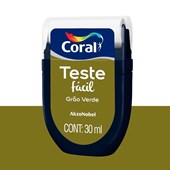 Tinta Teste Fácil 30ml Grão Verde (Verde) - Coral