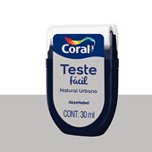 Produto Tinta Teste Fácil 30ml Natural Urbano (Cinza) - Coral