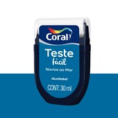 Tinta Teste Fácil 30ml Navios Ao Mar (Azul) - Coral