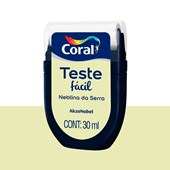 Tinta Teste Fácil 30ml Neblina Da Serra (Amarelo) - Coral
