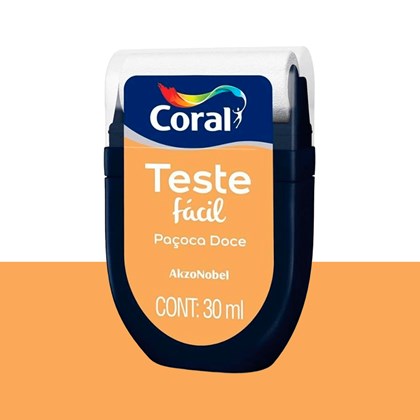 Tinta Teste Fácil 30ml Paçoca Doce (Bege) - Coral