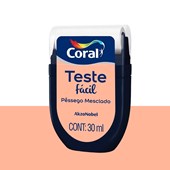 Tinta Teste Fácil 30ml Pêssego Mesclado (Rosa Claro) - Coral