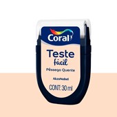 Tinta Teste Fácil 30ml Pêssego Quente (Bege) - Coral