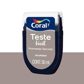 Produto Tinta Teste Fácil 30ml Promessa Secreta (Cinza) - Coral