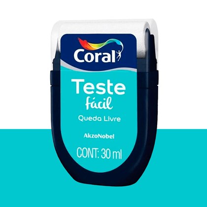 Tinta Teste Fácil 30ml Queda Livre (Azul Claro) - Coral