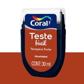 Produto Tinta Teste Fácil 30ml Tempero Forte (Marrom) - Coral