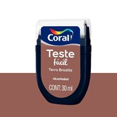 Tinta Teste Fácil 30ml Terra Brasilis (Marrom) - Coral