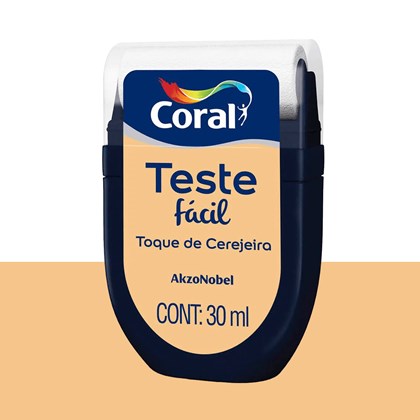 Tinta Teste Fácil 30ml Toque De Cerejeira (Laranja) - Coral
