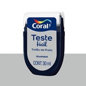 Produto Tinta Teste Fácil 30ml Troféu De Prata (Cinza) - Coral