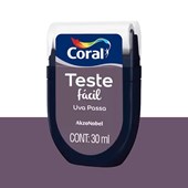 Tinta Teste Fácil 30ml Uva Passa (Roxo) - Coral