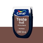 Produto Tinta Teste Fácil 30ml Vitrola Retrô (Marrom) - Coral